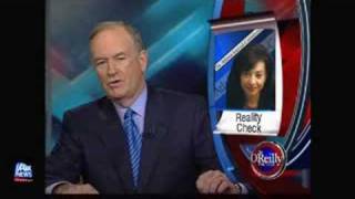 Bill OReilly Reality Checks Cynthia TuckerJon Stewart 090808 [upl. by Einned]