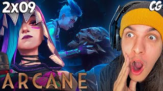 O FINAL DE ARCANE FOI INCRÍVEL JINX MORREU  React Arcane EP 9 Temporada 2 Final [upl. by Alim716]