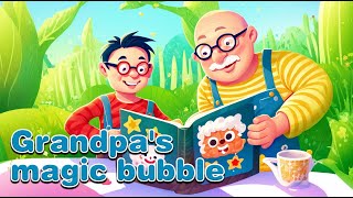 【 敏敏绘本 】《 Grandpas magic bubble 》｜Childrens Story Picture Books｜Bedtime Stories for Toddlers [upl. by Kcirddot659]