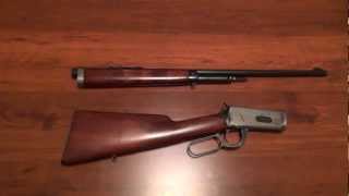 Winchester Model 55 Takedown Rifle CloseUp [upl. by Okia948]