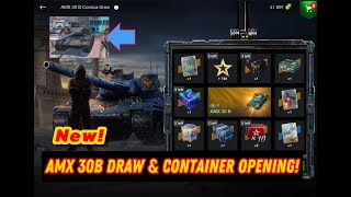 wot Blitz Draw Crate Opening NEW AMX 30B Draw in 4K wotb WoT Blitz [upl. by Htenay242]