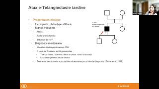 Webinaire du Groupe Génétique et Cancer sur les maladies cassantes et leurs actualités [upl. by Oettam]