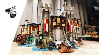 Lego Creator 31120 Medieval Castle Timelapse build [upl. by Flint56]