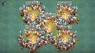 BARBARI FURIOSI MAXATI  Lv14 Clash of clans ITA [upl. by Eiramlatsyrc720]