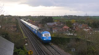 The Whitby Jet Rail Tour 2022 Midland Blue Pullman with 43046 and 43047 on the Esk Valley Line [upl. by Hassi]