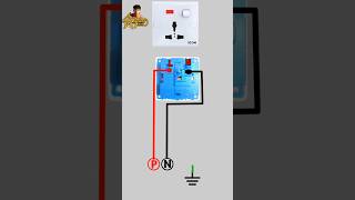 Socket wiring diagramshorts shortvideo shortsvideo sockets [upl. by Ahtennek]