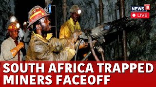 South African Miners Trapped LIVE  South Africa Police Newser  Government Wont Help Those Trapped [upl. by Ynaffit]