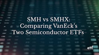 Talk ETFs SMH vs SMHX Comparing VanEck’s Semiconductor ETFs [upl. by Atilrac]