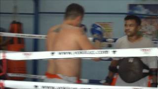 Sudsakorn Muay Thai Training in Pattaya [upl. by Sada115]