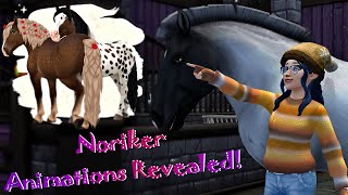 Noriker Animations Revealed amp Upgraded Sporting Saddles Spoiler Review  SSO Star Stable Online [upl. by Ikcin]