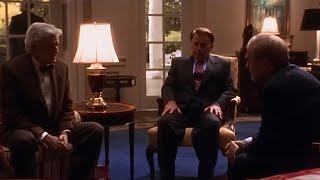 The West Wing – Hal Holbrook and Martin Sheen Reunite – Where Is The Submarine Part 1 [upl. by Ytinirt]