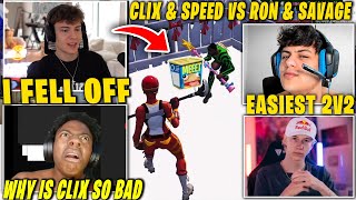 CLIX amp SPEED 2v2 StableRonaldo amp MrSavage  OG Fortnite [upl. by Bryce]