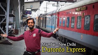 Mumbai 🚂 New Delhi Duronto Express  3rd AC Economy 3E  22209 NDLS Duronto  Hashtag Lavesh Vlogs [upl. by Yenffad]