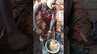 How we prepare ugandan fufuugali amp millet breadvillage cooking channel viralshorts [upl. by Hemminger98]