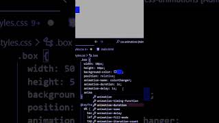 Css animation coding htmlcss webdesign [upl. by Leugimsiul]