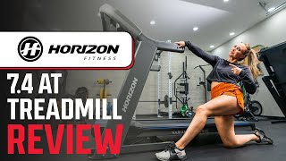 Horizon 74 AT Treadmill Review Smart Treadmill Without a Subscription [upl. by Celeski]