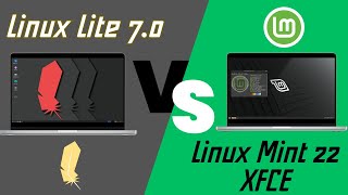 Linux Lite 70 vs Linux Mint 22 XFCE  RAM Consumption [upl. by Cynera294]