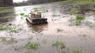 Muddy Water RC Tiger 1 action [upl. by Standing182]