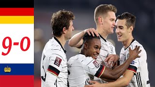 Germany vs Liechtenstein 90 Extended Highlights amp All Goals 2021  Germany goals against liec [upl. by Melodie466]