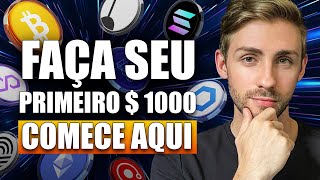 COMO COMEÇAR A INVESTIR EM CRIPTOMOEDAS  GUIA COMPLETO [upl. by Phail]