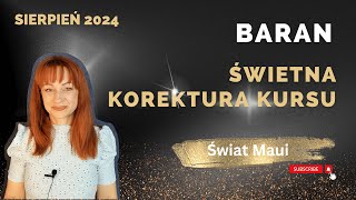 BARAN SIERPIEŃ2024 ŚWIETNA KOREKTURA KURSU Channeling Tarot Energia medium swiatmaui [upl. by Olimpia]