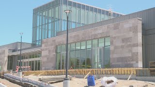 Missouri Botanical Garden nears completion of stateoftheart visitors center [upl. by Ennasirk526]