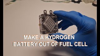 Diy Hydrogen metal battery from a Fuel cell [upl. by Grieve]