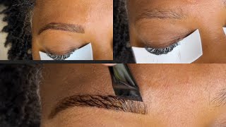 Eyebrows shaping and tinting tutorial  eyebrows tint and shape  eyebrows shaping [upl. by Neraj]