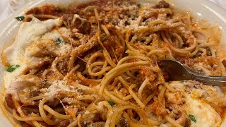 What I Had At Maggianos Little Italy  Feast On These TV shorts shortsvideo italianfood [upl. by Sleinad107]