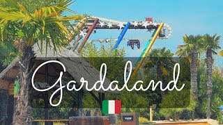 Amusement Park Gardaland 2019  Best attractions in 10 mins [upl. by Savannah889]