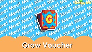 Meet Grow Voucher Animasi  Growtopia Wiki Indonesia [upl. by Eppesiug]