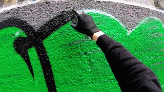 Graffiti  Tesh  Throw Up Bombing FAT CAP  GoPro 4K [upl. by Antoni958]