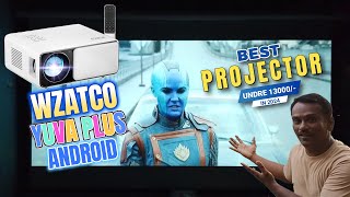 Best FHD Android Projector Under 15000  Wzatco Yuva Plus Android Projector Review TechiebeezIndia [upl. by Dietsche]