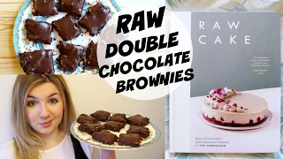 WHAT IS RAW CAKE BookBreak Bakes Raw Chocolate Brownies [upl. by Willcox]