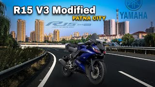 Yamaha R15 V3 The Ultimate Impressive Modifications [upl. by Noryahs]