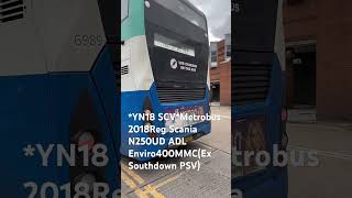 YN18 SCVMetrobus 2018Reg Scania N250UD ADL Enviro400MMCEx Southdown PSV [upl. by Sylado25]