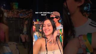 COACHELLA DAY 1 MINI VLOG☀️ hanging on for dear life shorts [upl. by Kries]