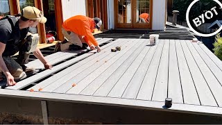 How To Install Timbertech Decking [upl. by Talmud361]