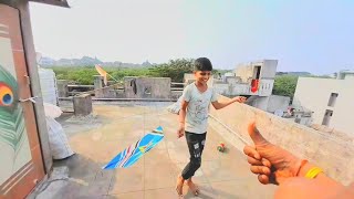 tanuj tech🤣 how to fly a kite ll dhiraj vlogs11 [upl. by Australia886]