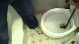 How To Snake Out Your Toilet [upl. by Amada]