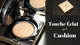 YSL Touche Eclat Le Cushion Foundation  Review amp Application  Angela van Rose [upl. by Weigle]