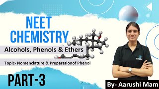 Nomenclature amp Preparationof Phenol  Chemistry Aarushi mam  Horizon Academy [upl. by Tina]