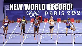 Womens 400 Meter Hurdles Finals Were Crazy  Sydney McLaughlin VS Femke Bol  Paris Olympics 2024 [upl. by Harrington556]