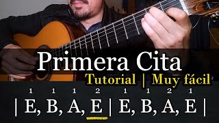 Primera Cita  Tutorial en Guitarra Acústica  Carin León [upl. by Akla]