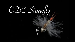 CDC Stonefly  Mountainfly Fly Tying  Fly Tying  great buggy nymph [upl. by Aicnelev404]