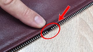 Tailor shared a secret Repair of a broken zipper [upl. by Lewse]