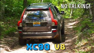 My Volvo XC90 V8 AWD SoftRoading at Green Ridge State Forest [upl. by Gesner]