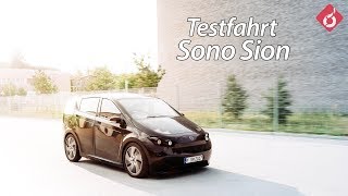 Testfahrt des Sono Sion  Das erste in Serie gebaute SolarElektroauto [upl. by Golliner]