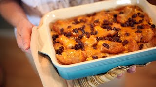 How to Make Capirotada Mexican Bread Pudding  Receta de Cuaresma  Muy Bueno [upl. by Aisirtap444]