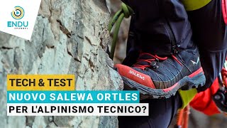 Lo scarpone ideale per lalpinismo tecnico Test Salewa Ortles Light Mid Powertex [upl. by Kcinomod968]